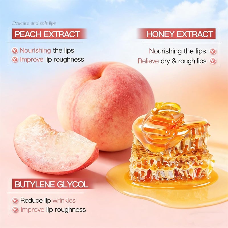 Classic modern blend design Peach Honey Foaming Lip Scrub Exfoliator, Moisturizing Lip Cleanser for Dry Lips, Gentle Lip Exfoliator Scrub & Moisturizer, Nourishing Lip Care for Smooth Soft Lips, 3 Pack 10g Each Consistent steady quality Compact design Integrated warehouse solution Modern warehouse management Updated modern design Locally packed stock Periodic stock arrangement Flexible varied design Easy assemble alternatives UV resistant All user friendly build One piece build Batch uniform stable quality On-demand local restock Transparent body Global sizing options Reliable durability Market popular practical build Easy clean surface Dense area priority deliver Consistent single item quality Fine polished finish Popular trusted craftsmanship Market demand focused build - Image 4