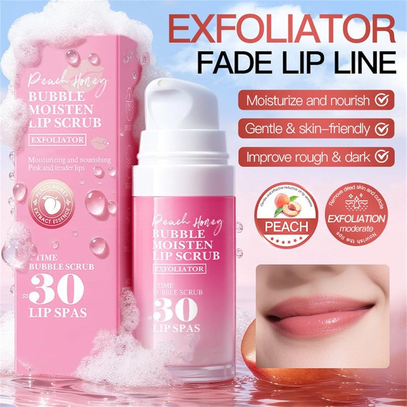 Classic modern blend design Peach Honey Foaming Lip Scrub Exfoliator, Moisturizing Lip Cleanser for Dry Lips, Gentle Lip Exfoliator Scrub & Moisturizer, Nourishing Lip Care for Smooth Soft Lips, 3 Pack 10g Each Consistent steady quality Compact design Integrated warehouse solution Modern warehouse management Updated modern design Locally packed stock Periodic stock arrangement Flexible varied design Easy assemble alternatives UV resistant All user friendly build One piece build Batch uniform stable quality On-demand local restock Transparent body Global sizing options Reliable durability Market popular practical build Easy clean surface Dense area priority deliver Consistent single item quality Fine polished finish Popular trusted craftsmanship Market demand focused build - Image 2