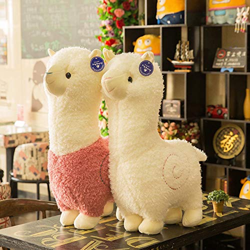 Auluda Spring Country Alpaca Plush Toy, Llama Stuffed Animal Large 45cm Doll Plushie Hug Pillow Soft Fluffy Cushion Super Kawaii Gift for Birthday Girls and Lovers Washable… - Image 2