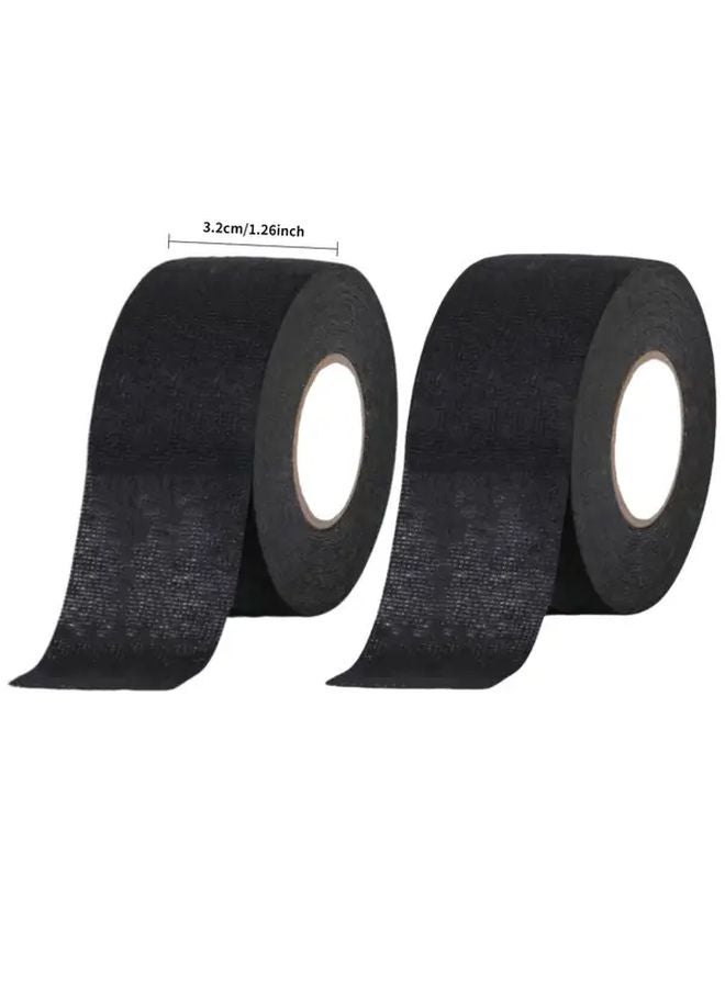 2pcs 32mm Heat Resistant Electrical Tape Insulation Auto Wiring Cable Organizer - Image 1