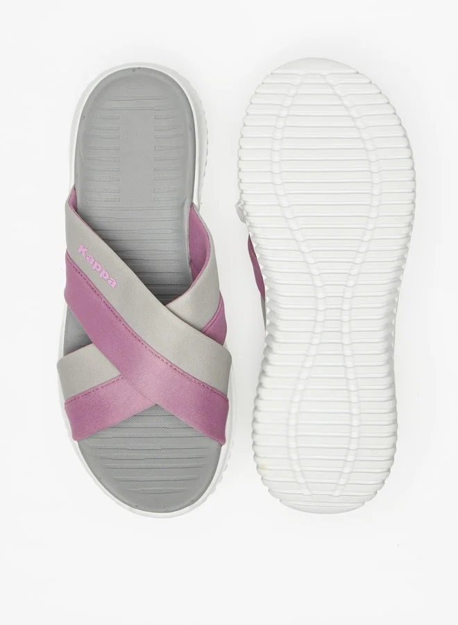 كابا Women's Cross Strap Slip-On Sports Sandals