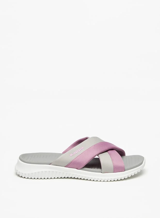 كابا Women's Cross Strap Slip-On Sports Sandals