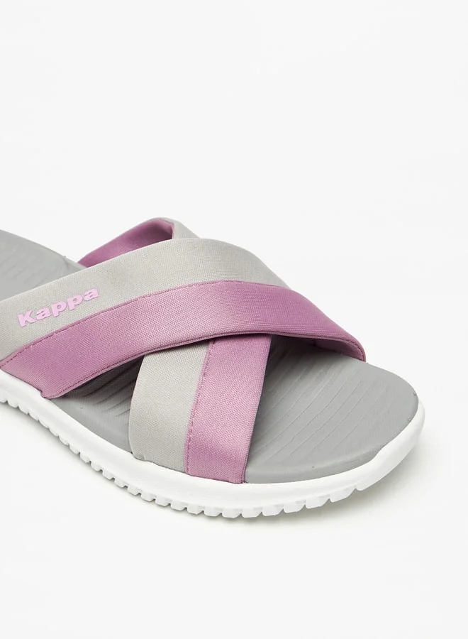 كابا Women's Cross Strap Slip-On Sports Sandals