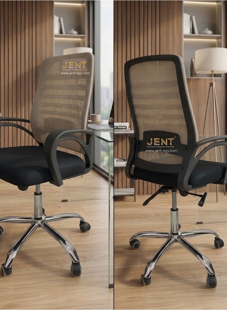 JENT 3011 BG – Swivel Office Chair - Image 2