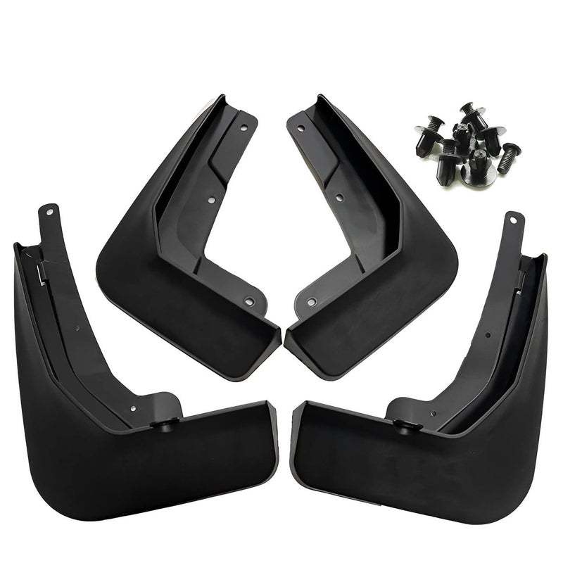 Adwait Car O.E Type Custom Front and Rear Mud Flap Guard for Ford Figo Old(2010-2015)
