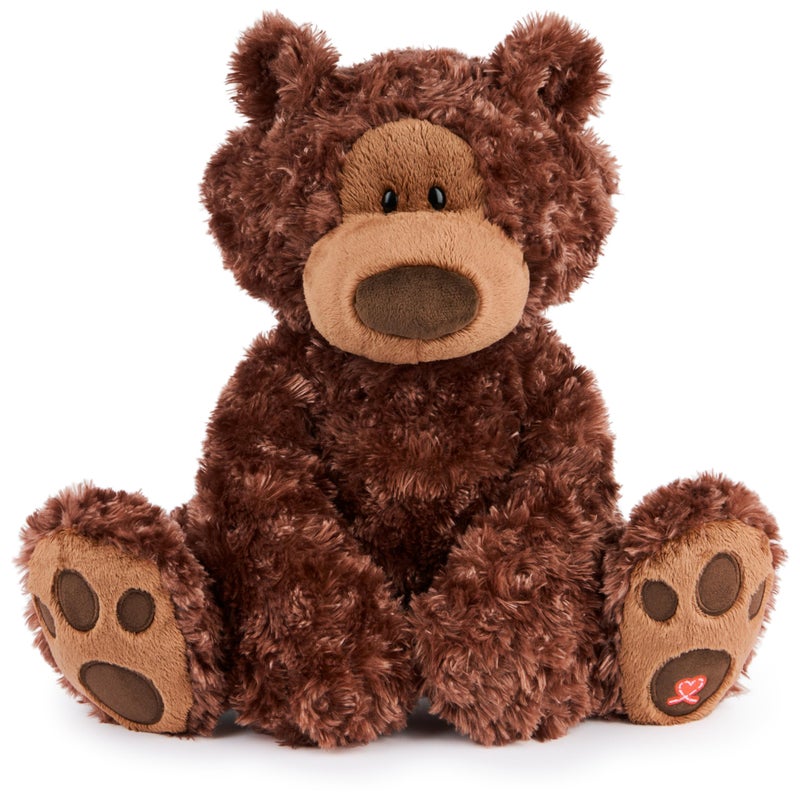 GUND Philbin Classic Teddy Bear Premium Stuffed Animal for Ages 1 and Up Chocolate Brown 18 - Image 2