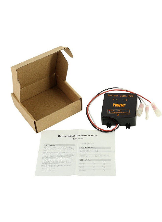 Generic - 24V Battery Equalizer Battery Balancer ReCharger Controller For LeadAcid Batteries Bank System - Image 1
