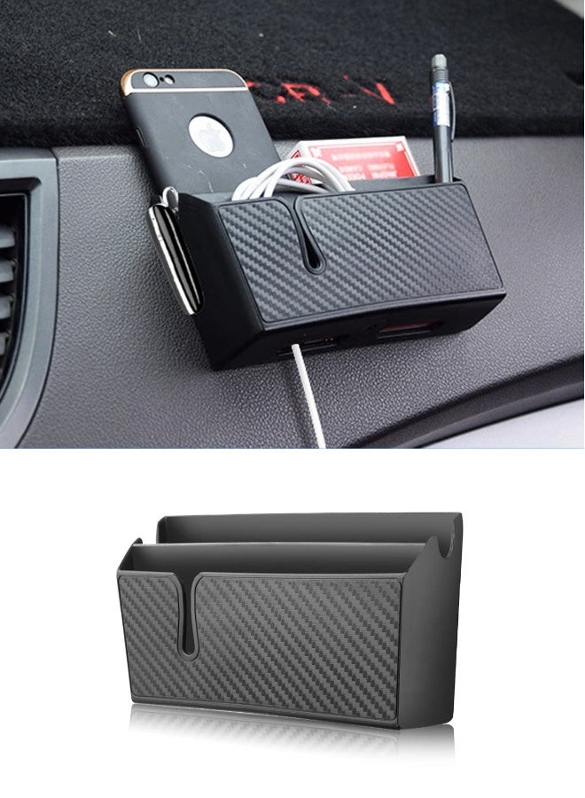 Multifunctional Car Seat Gap Organizer with Phone Holder and Glasses Storage for Easy Access - Image 1
