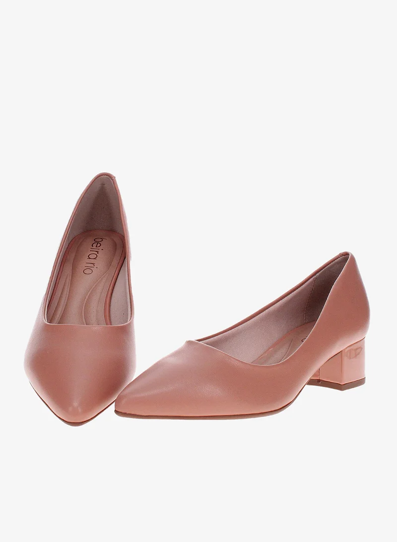 Beira Rio Beige Low Heel Shoes for Women – Comfortable & Stylish Footwear for Everyday Wear for Women | Best Price UAE