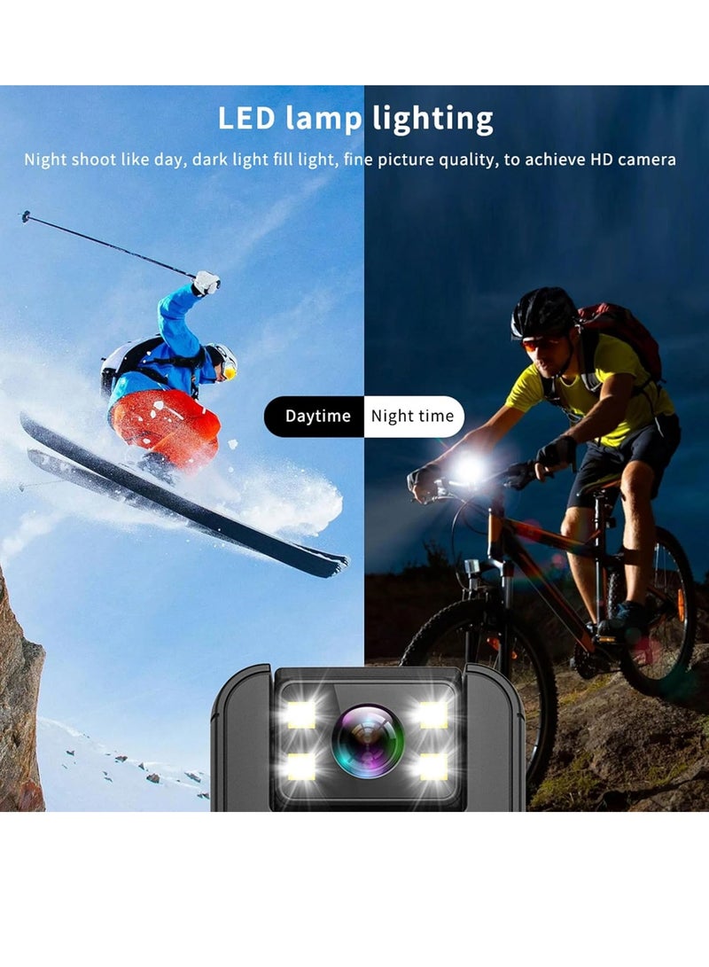 Body Camera, Portable Small Personal Camcorder, 1080P HD Video, with 1/4 Inch Thread Magnetic Back Clip, Mini Body Camera, Pocket Camcorder - Image 3