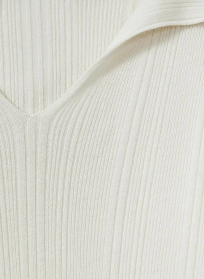 REISS Ribbed Hoody
