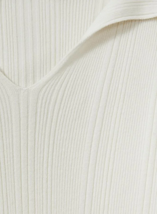 REISS Ribbed Hoody