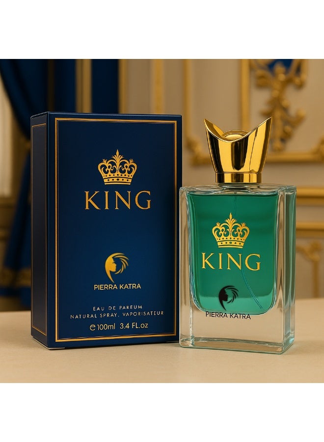 Pierra Katra King For Men Eau De Parfum - 100ML - Image 1