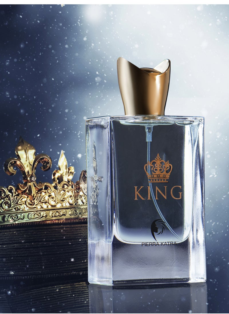Pierra Katra King For Men Eau De Parfum - 100ML  - Image 1