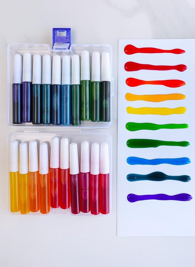 وينلين مجموعة من 24 قطعة من زينة بيض عيد الفصح من Winlyn، زينة فنية لطلاء النوافذ، زينة بيض عيد الفصح ... - Image 4