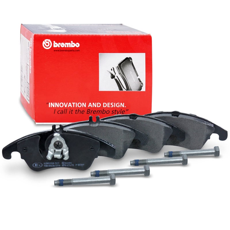 Brembo P50069 LowMet Front Disc Brake Pad Set MERCEDESBENZMERCEDESBENZ BBDC OE A0064202820 - Image 2