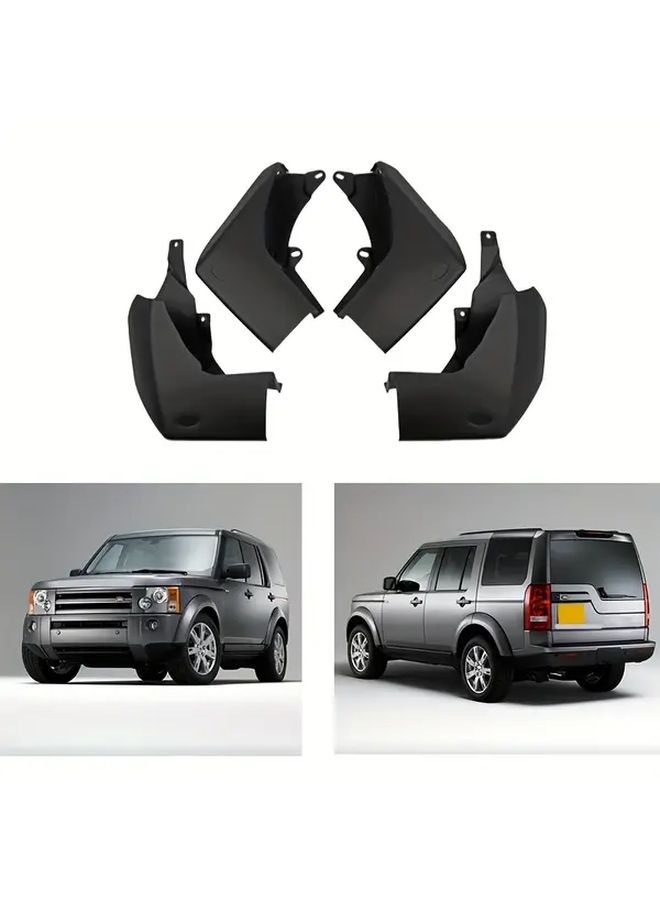 4pcs Black Mudguards For Land Rover Discovery 4 2009-2016 Front Rear Fenders - Image 3