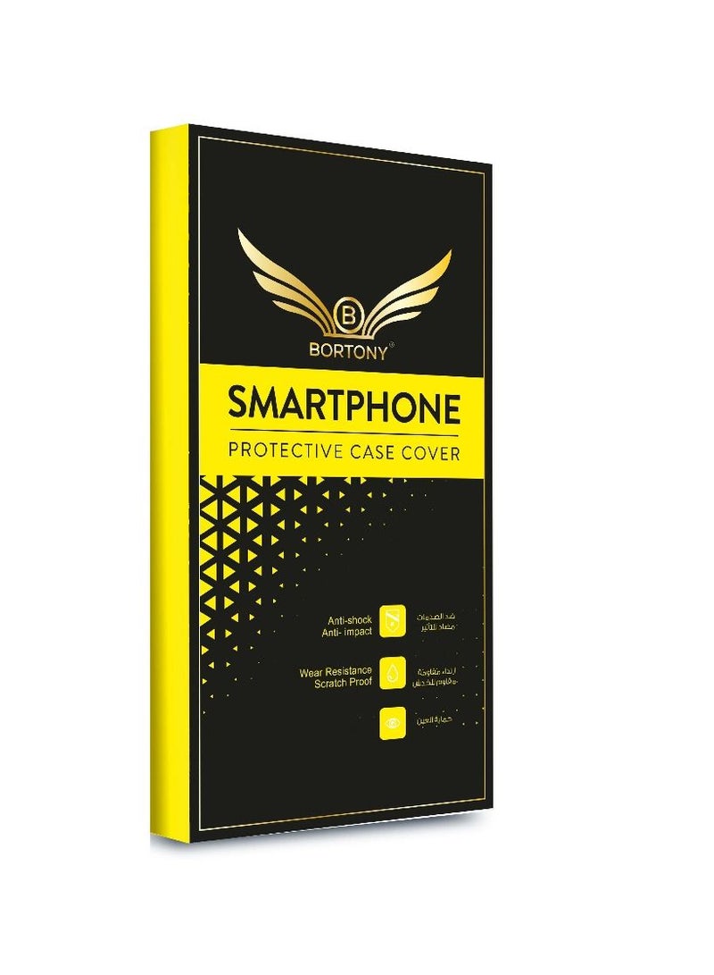 BORTONY OnePlus 9RT Case 5G Liquid Silicone Camera Protective Cover With Inside Microfiber Lining - Image 4