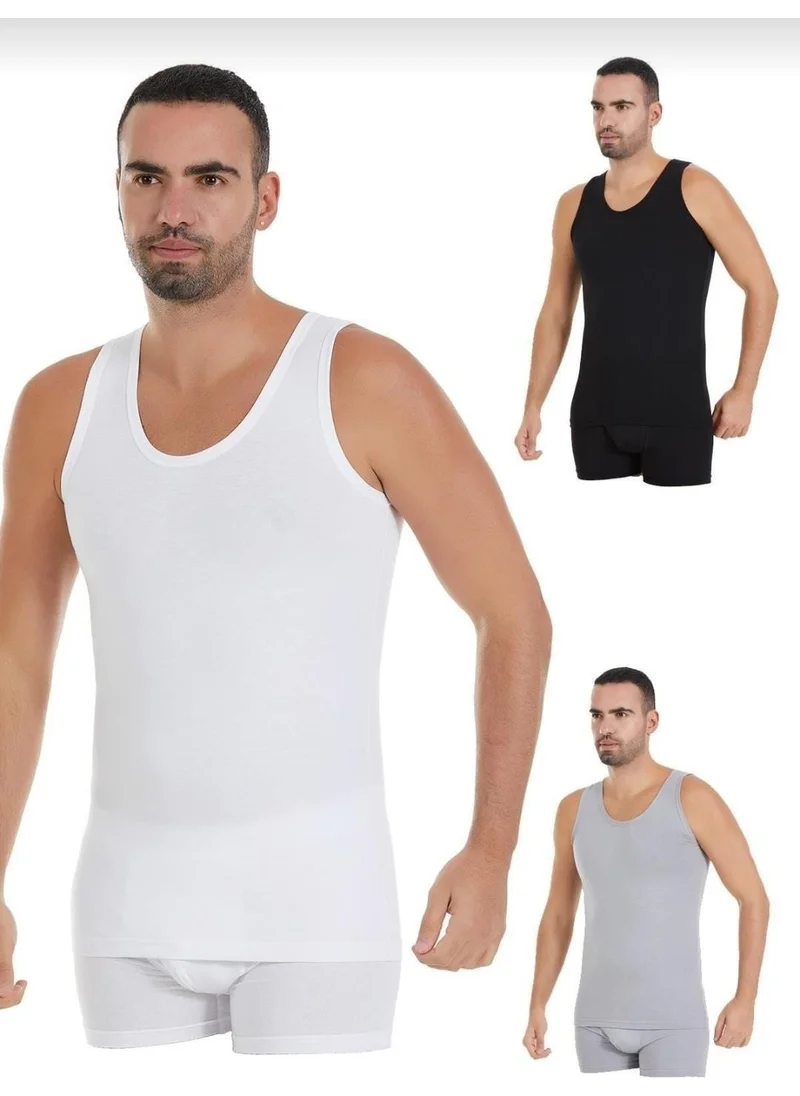 Yıldız Yildiz 72,73,74 Men's Mixed Modal Lycra Undershirt 6 Pieces