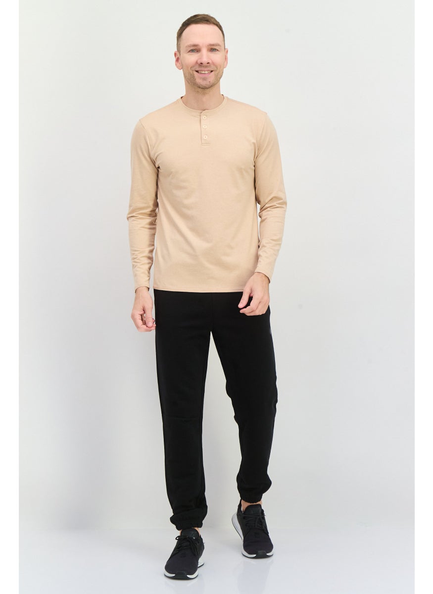 Penfield Men Regular Fit Brand Logo Jogger Pants, Black  - Image 2
