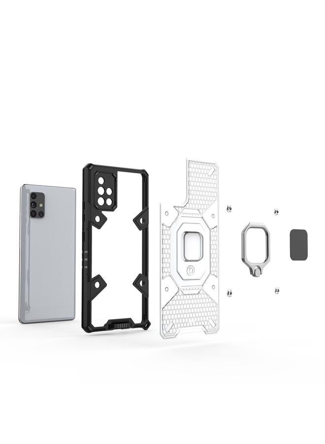 اس-توب جراب لهاتف Samsung Galaxy A71 5G مصنوع من مادة PC+TPU مع حلقة حماية - Image 4