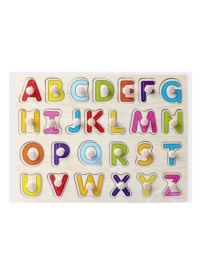 Alphabet English Letters Jigsaw Puzzle
