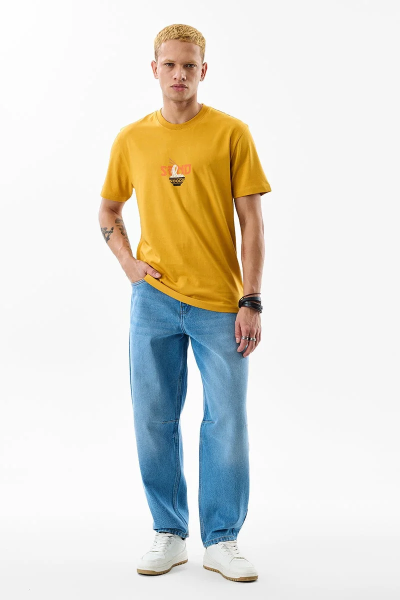 SNITCH Regular Fit 100% Cotton Ramen T-Shirt