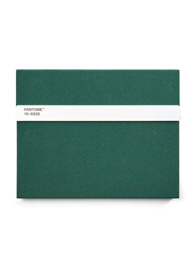 Pantone Creative Unlined Notebook with Pencil – Ideal for Ideas & Doodles – Dark Green