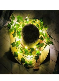 Cordova Artificial Leaf Plant Vine 100 LED String Light Hanging for Bedroom Wedding Party Wall Decor  - Image 4