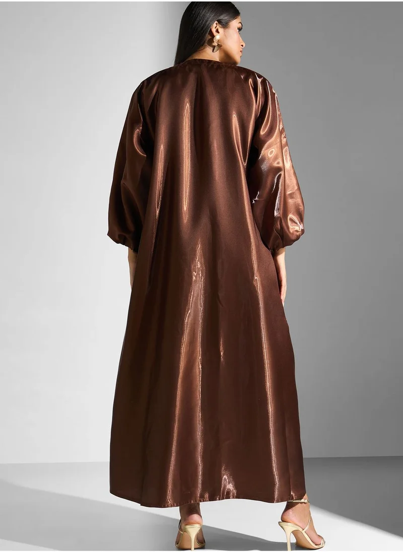 Meem by Mariyah Balloon Sleeve Abaya