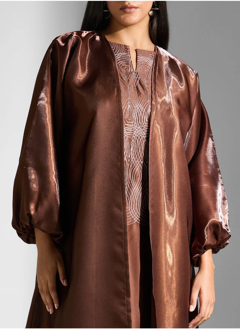 Meem by Mariyah Balloon Sleeve Abaya