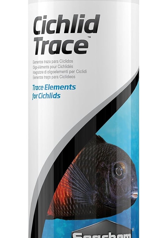 Seachem Cichlid Trace Liquid Supplement - 500ml for Essential Trace Elements in Aquariums - Image 1