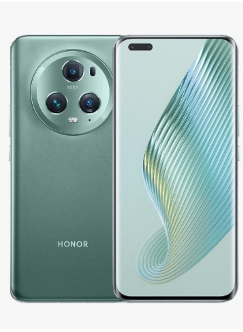 Honor Magic 5 Pro 5G 8Gb+256Gb Smartphone 6.81″ 120Hz Screen Snapdragon 8 Gen 2 MagicOS 7.1 Battery 5100mAh IP68 NFC Smartphone, Green Chinese Version - Image 1
