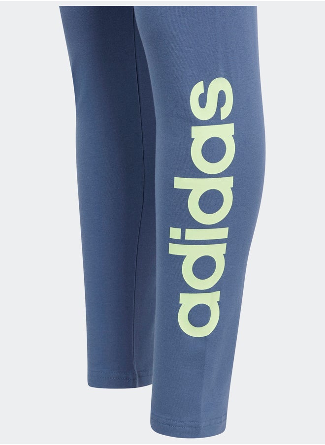 Adidas - Essentials Linear Logo Cotton Leggings - Image 1