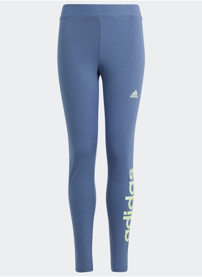 Adidas - Essentials Linear Logo Cotton Leggings - Image 1