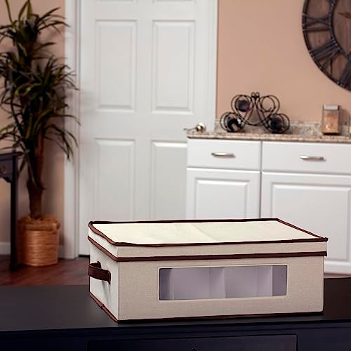 Household Essentials Mug and Tumbler Vision China Storage Box Chest - Image 2