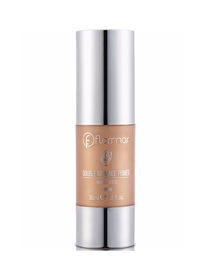 flormar Double Radiance Primer Hightlighter SPF10 Brown - Image 1