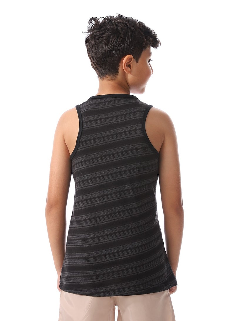 Caesar Frontstripped Sportive Tank Top  - Image 4