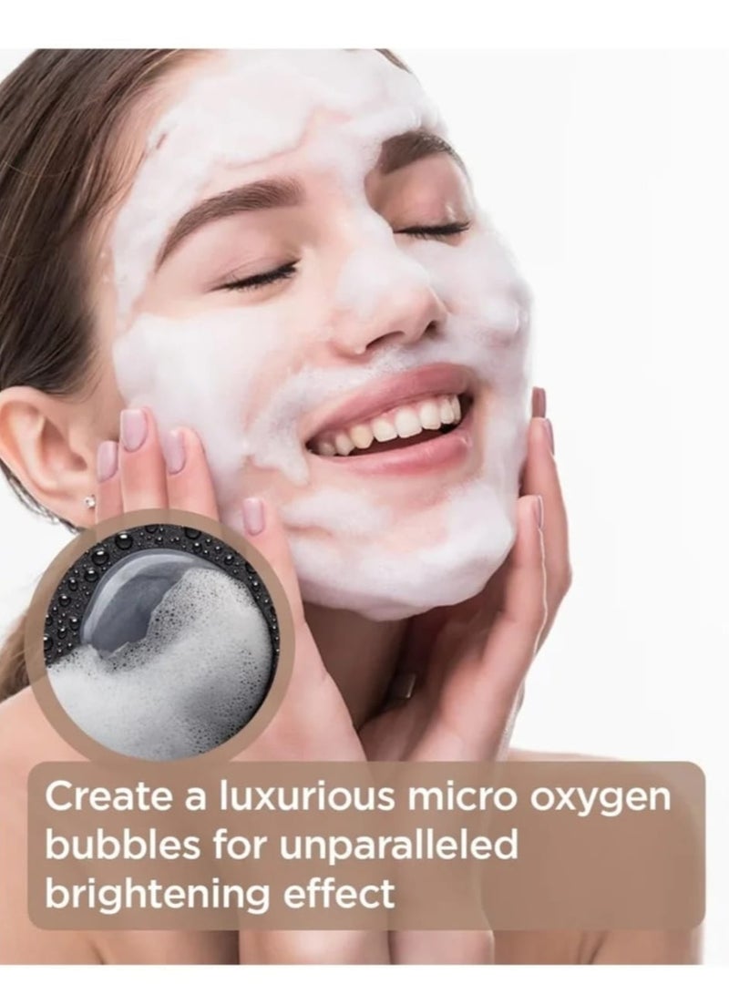 the SAEM GEM MIRACLE Black Pearl O2 Bubble Mask - Image 2