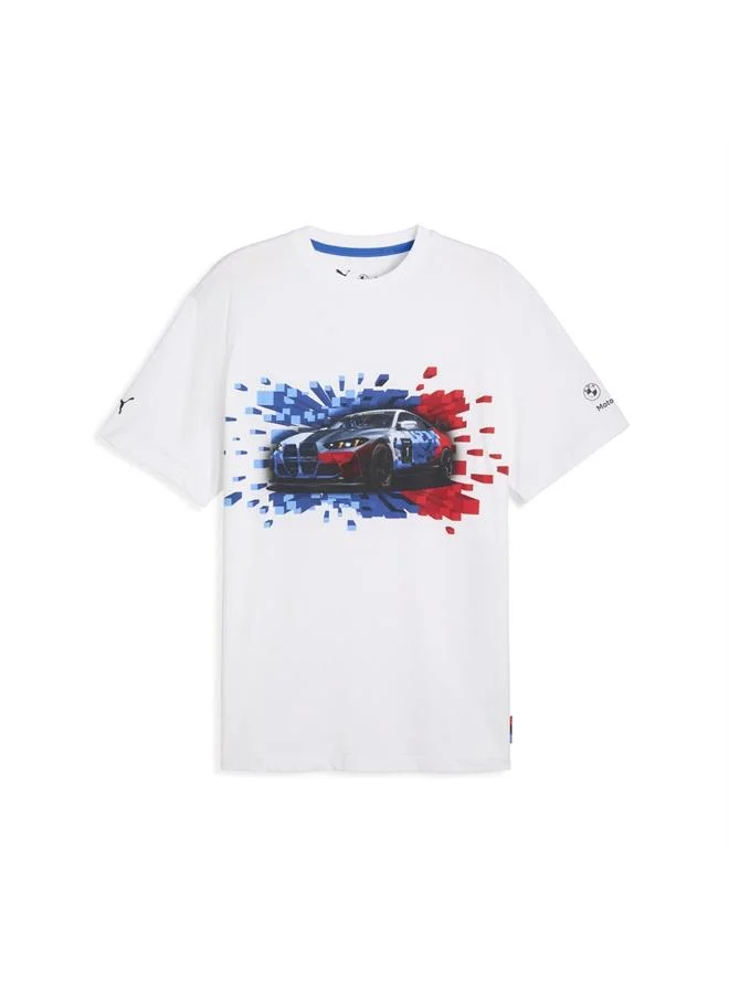 Puma PUMA White BMW M Motorsport Graphic Mono Tee Men for Men | Best Price UAE