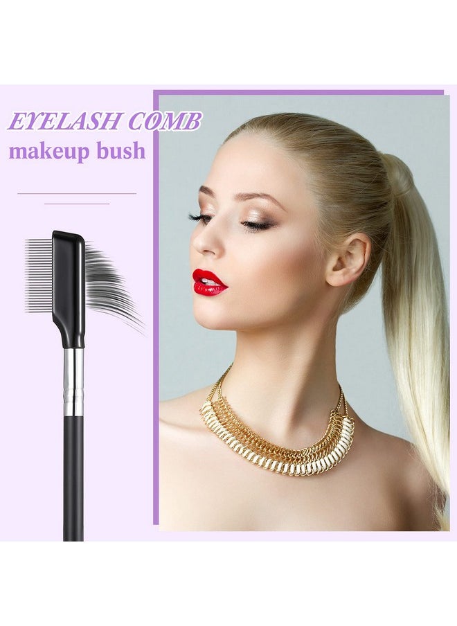 Metal Eyelash Brush 2 Pieces Grooming Eyelash Separator Mascara Metal Eyelash Comb Separated Lash Make Up Brush Comb Cosmetic Eyelashes Separator Curler Eye Makeup Brush Tool For Women Girls - pzsku/Z40559069A5286E08C961Z/45/_/1706506324/89862b46-c0bf-477d-8581-1562ba789a22