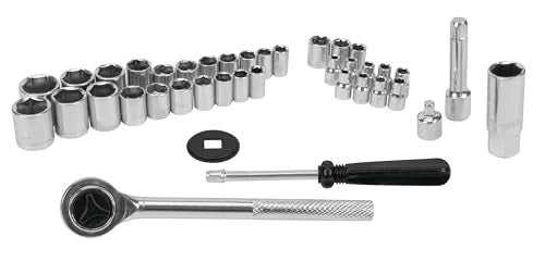Performance Tool W1173 SAE/Metric 40-Piece SAE and Metric Socket Set, 1/4-Inch & 3/8-Inch Drive - Image 3