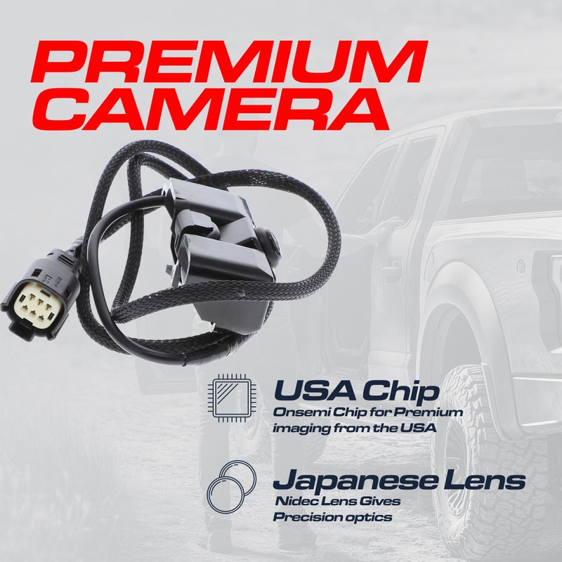 Master Tailgaters Replacement for Chevrolet Silverado (2014-2015), Colorado (2017-2021) / GMC Sierra (2014-2016), Canyon (2015-2022) Backup Camera OE Part # 23306741, 22803702 - Image 4