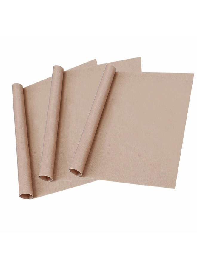 ubrand 3 Pack PTFE Teflon Sheet for Heat Press Transfer Sheet Non Stick 12" X 16" Heat Transfer Paper Reusable Heat Resistant Craft Mat, Non Stick Paper Washable and Reusable Heat Resistant Craft Mat - Image 1