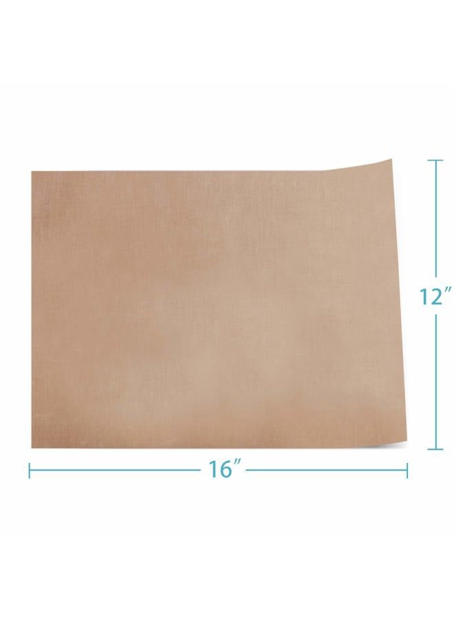 ubrand 3 Pack PTFE Teflon Sheet for Heat Press Transfer Sheet Non Stick 12" X 16" Heat Transfer Paper Reusable Heat Resistant Craft Mat, Non Stick Paper Washable and Reusable Heat Resistant Craft Mat - Image 2