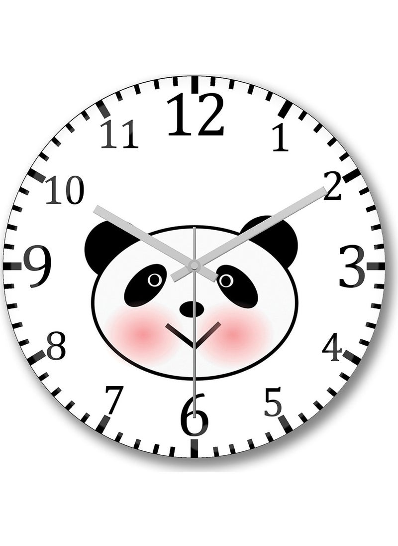 Baskı Dükkanı Print Shop Sexta Feira 13 Wall Clock Curved Real Glass 