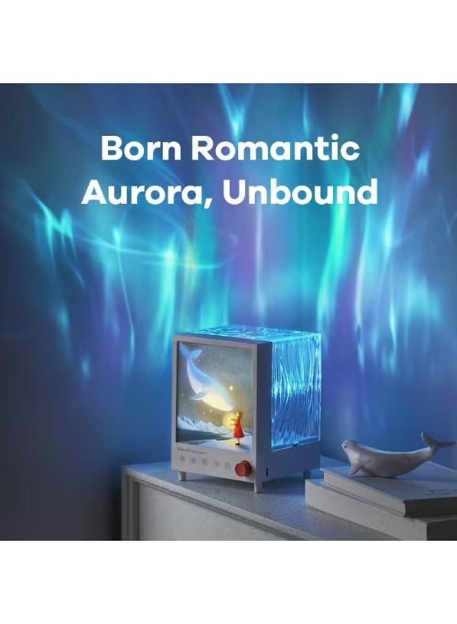 BlueFire Aurora Box S10 Bluetooth 5.3 Speaker with 7-Color LED Ambient Night Light 🌈 | White Noise Sleep Aid Lamp for Relaxation & Bedroom | Smart Touch Control, Rechargeable Portable Night Light with Hi-Fi 5W Sound | Stepless Dimming LED Projector for Kids & Adults | Soothing White Noise & Soft Lighting for Deep Sleep, Meditation & Home Décor | ABS+PC Durable Body, DC 5V Power, Long Battery Life | Perfect Gift for Bedrooms, Nurseries, Yoga Rooms & Cozy Corners 💫 - Image 3