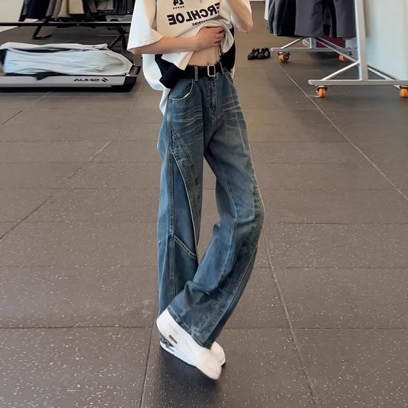 Unisex Casual Daily Denim Jeans - Image 4