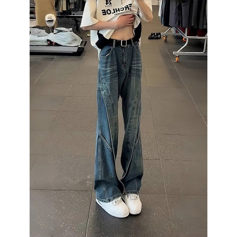 Unisex Casual Daily Denim Jeans - Image 1