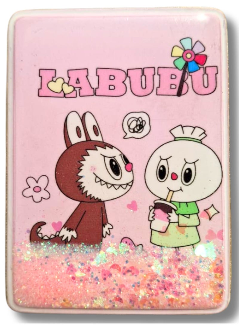 مرآة جيب لابوبو صغيرة قابلة للطي لتصحيح المكياج 2 - Image 1